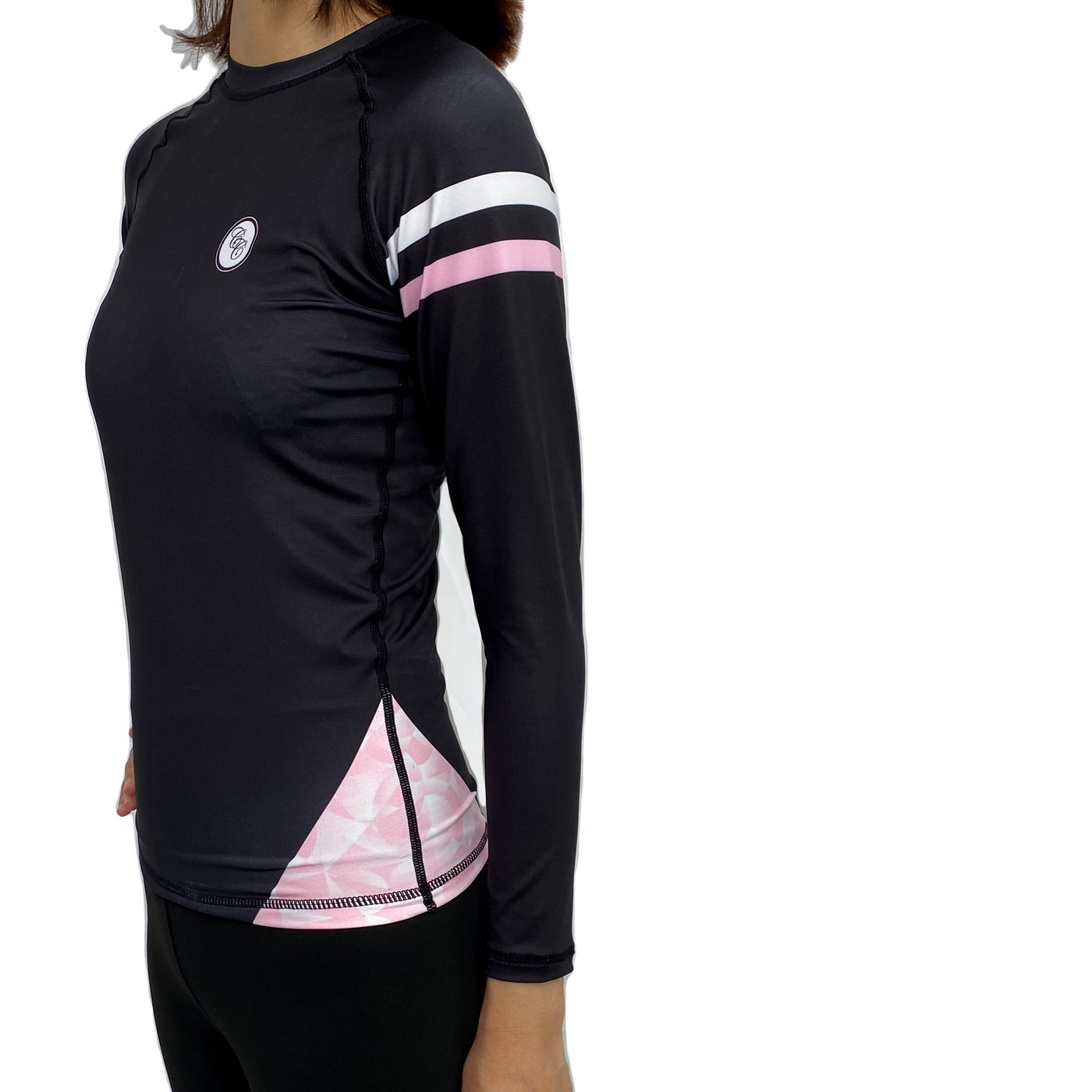 Women's Black Rash Guard