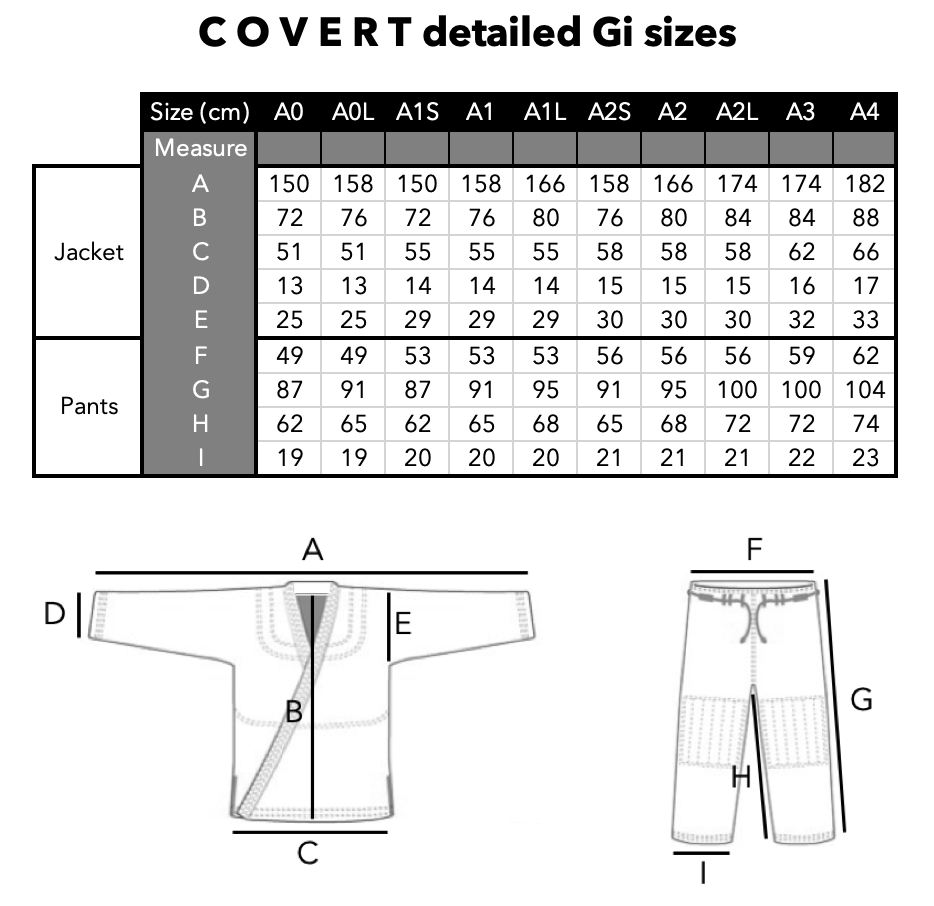 BLACK COVERT GI