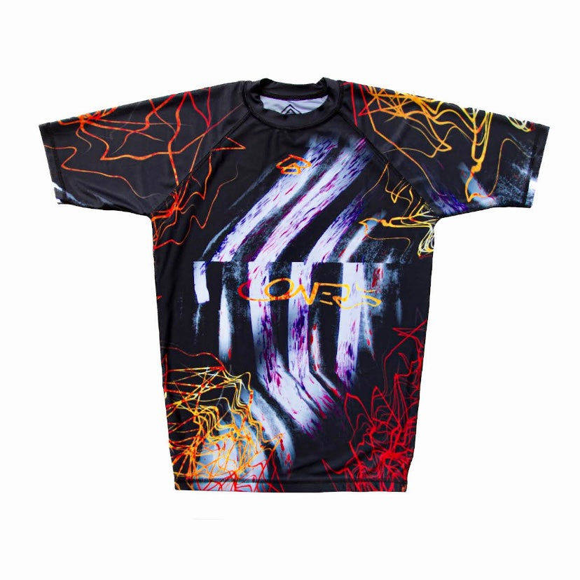 Glitch Rash Guard