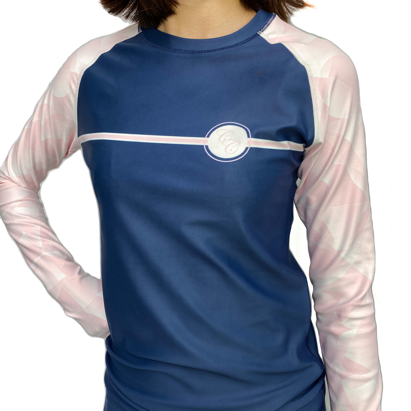 Women's Navy Rash Guard